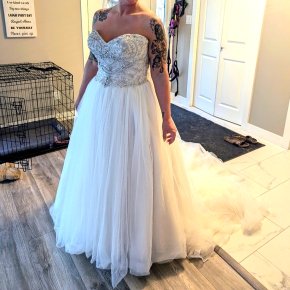 BNWT Sophie Tolli Novella size 14 - Picture 4 of 6